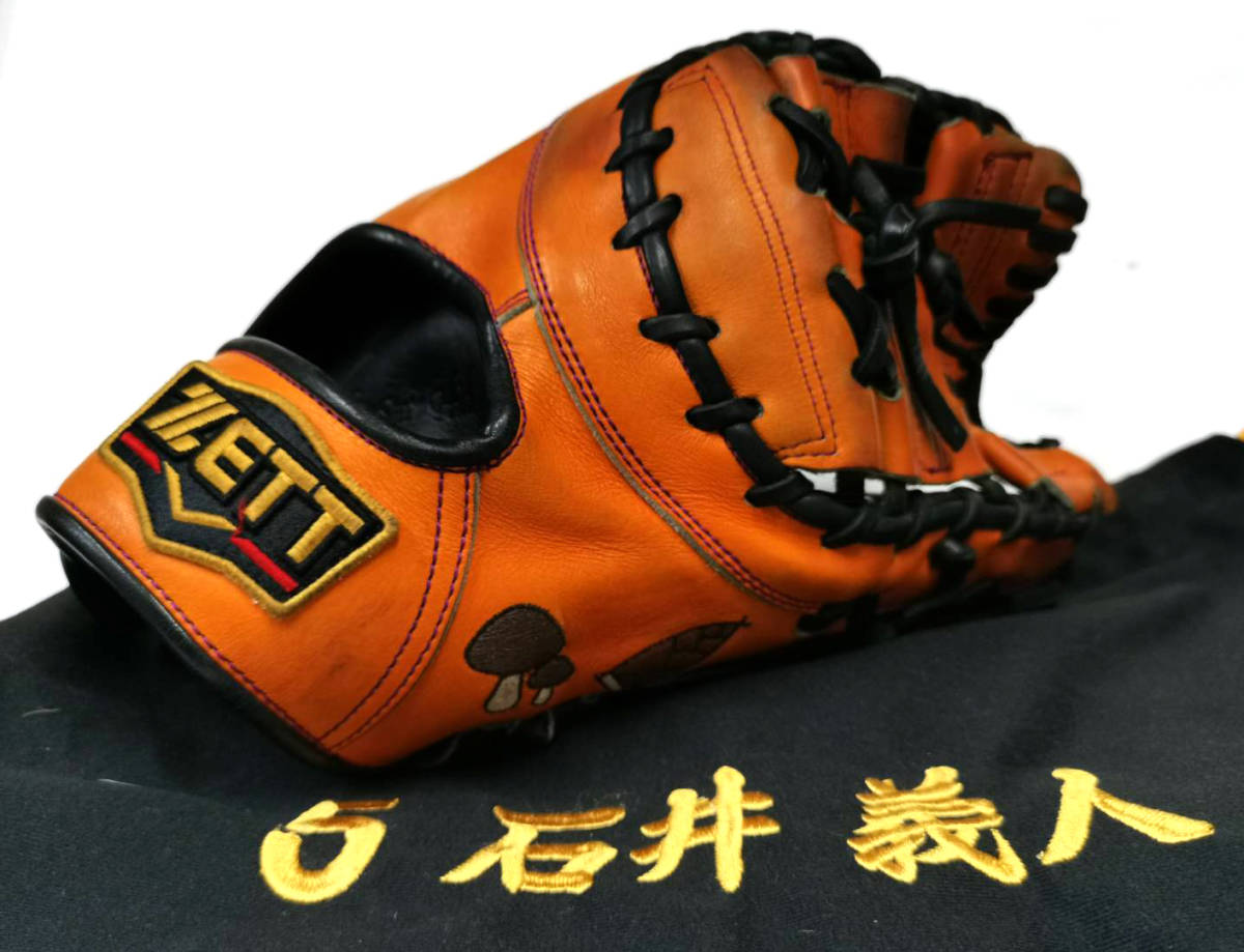西武ライオンズ　石井義人選手実用品　ゼットプロステイタス 埼玉西武ライオンズ時代 石井義人選手＃5 メーカー支給 実使用