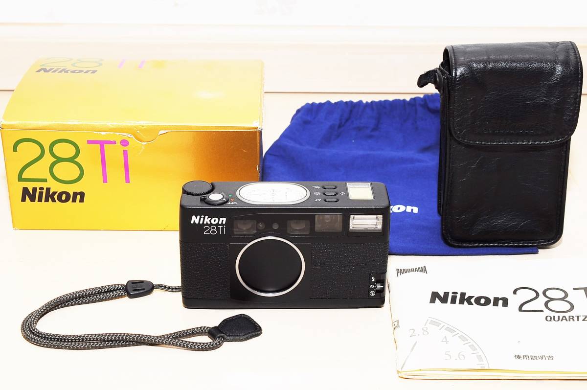 銀座 本店 NIKON ニコン 28 Ti フイルムカメラ 動作未確認 不明