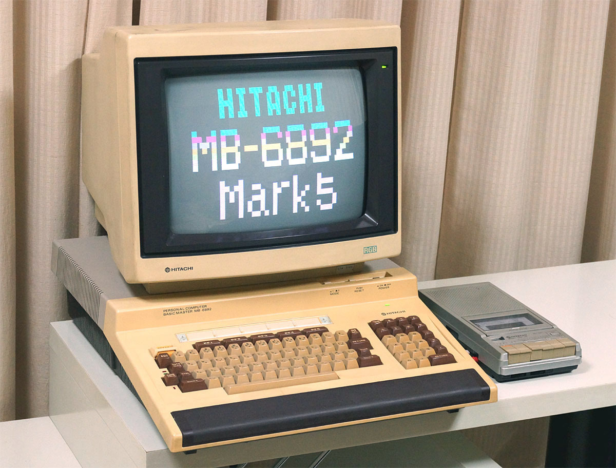 HITACHI MB-6892 ベーシックマスター レベル3 マーク5 旧型 8bit