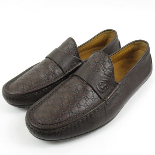 59658☆1円スタート☆GUCCI グッチ 外極美品 ドライビングシューズ 