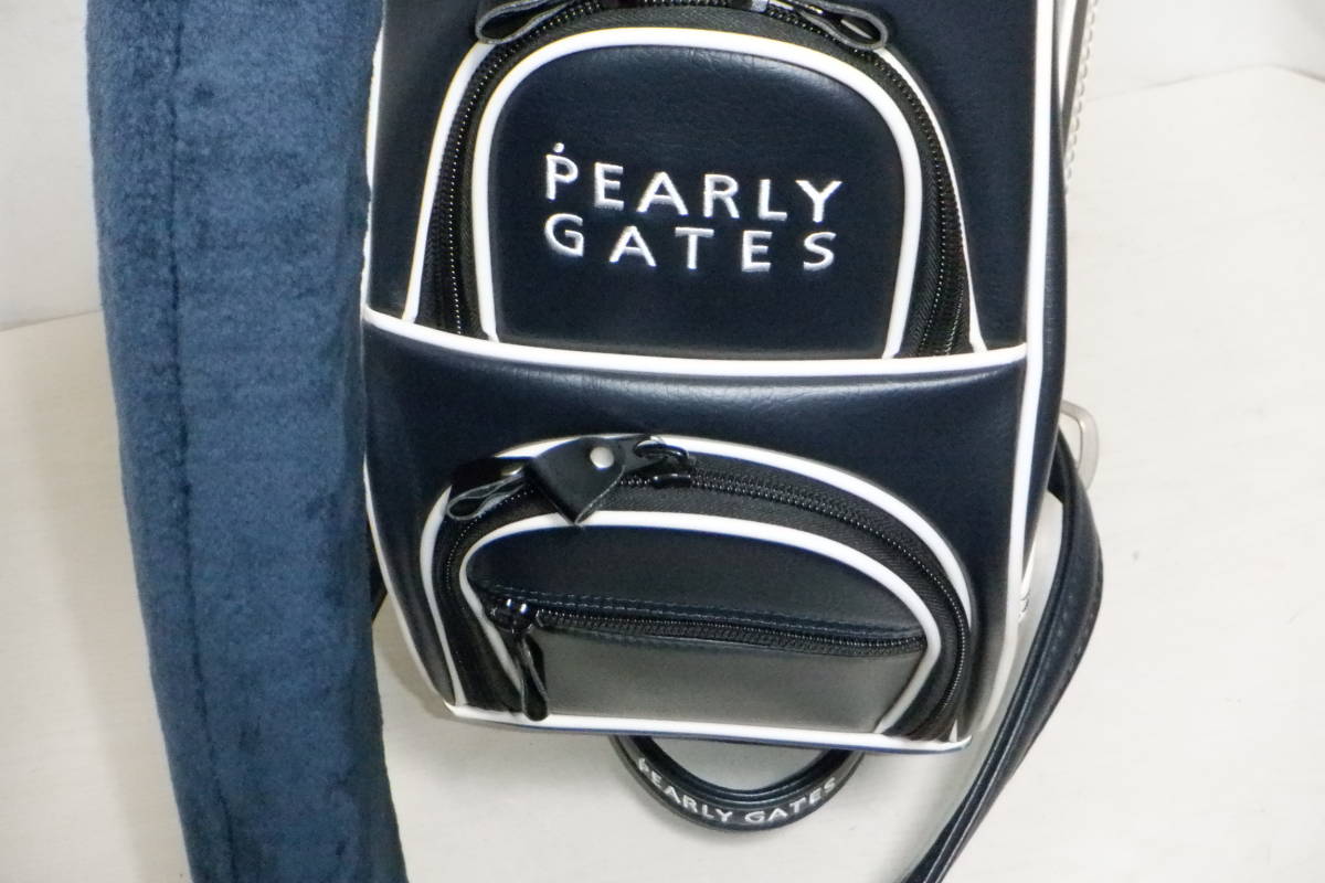 PEARLY GATES 9.0型☆中古☆3点式 アスリートツアーモデル (NVxWH) 9.0型