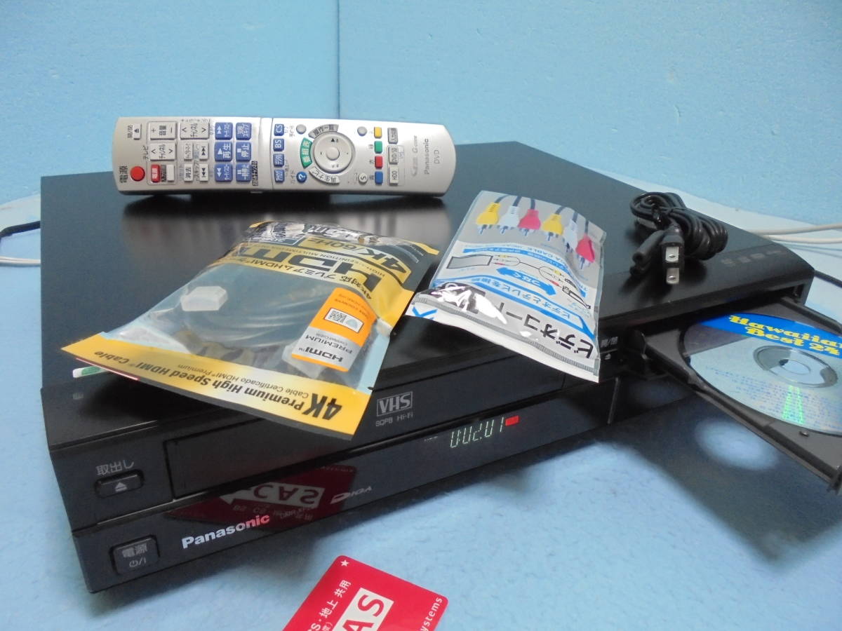 0804-454M②15552 VTR一体型HDD&DVDビデオレコーダー TOSHIBA 東芝 RD