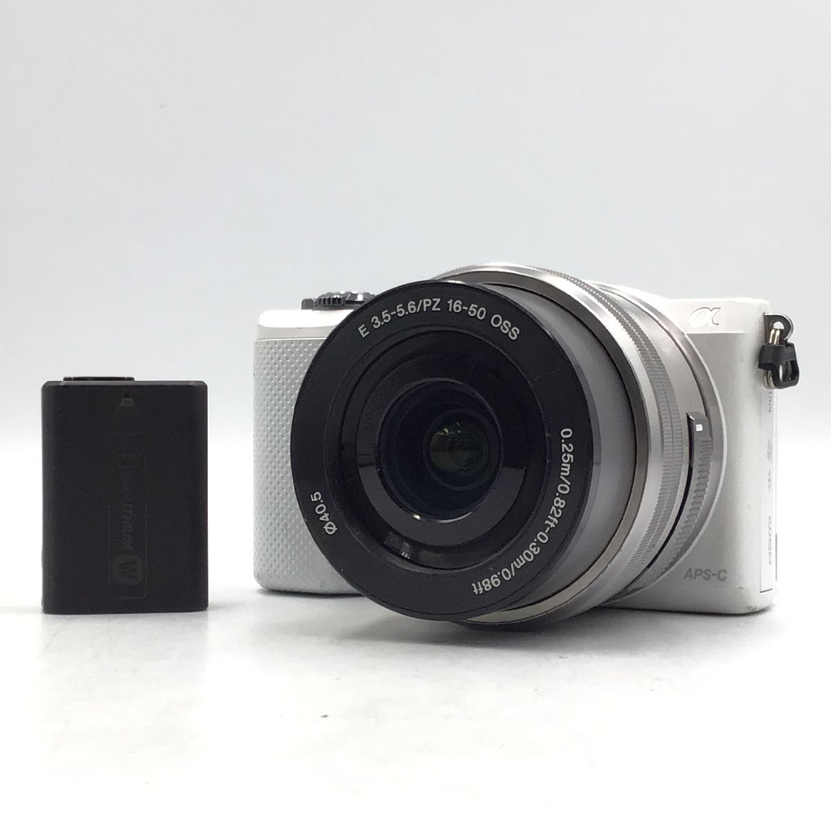 カメラ ミラーレス一眼レフ セット品 Sony α5000 APS-C / E PZ 16-50mm F3