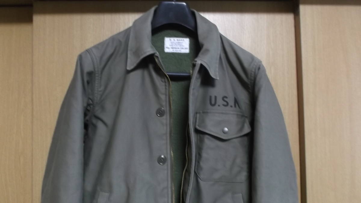 リアルマッコイズ A-2 デッキジャケット REAL McCOY
