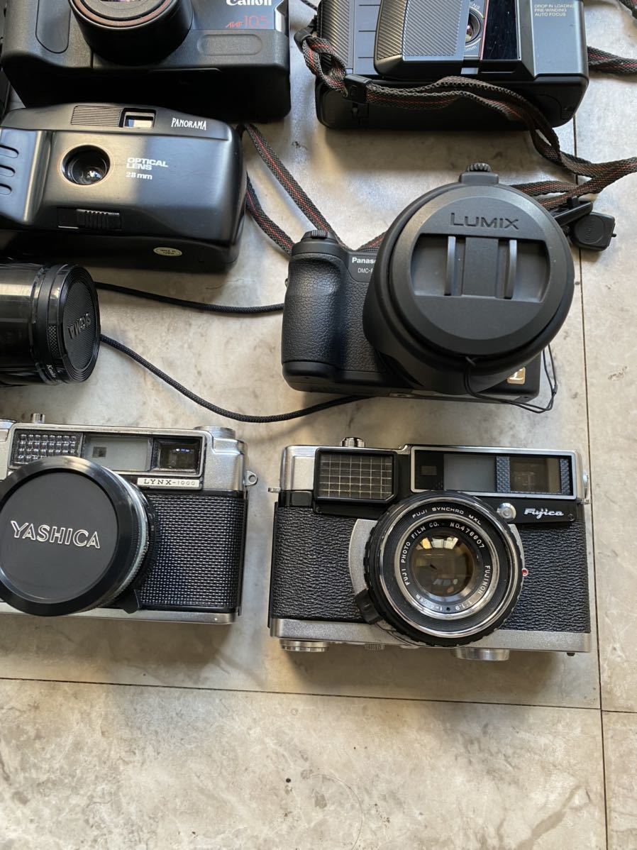 1円スタート】 フィルムカメラ 12台+1台(望遠レンズ)セット 一眼レフ