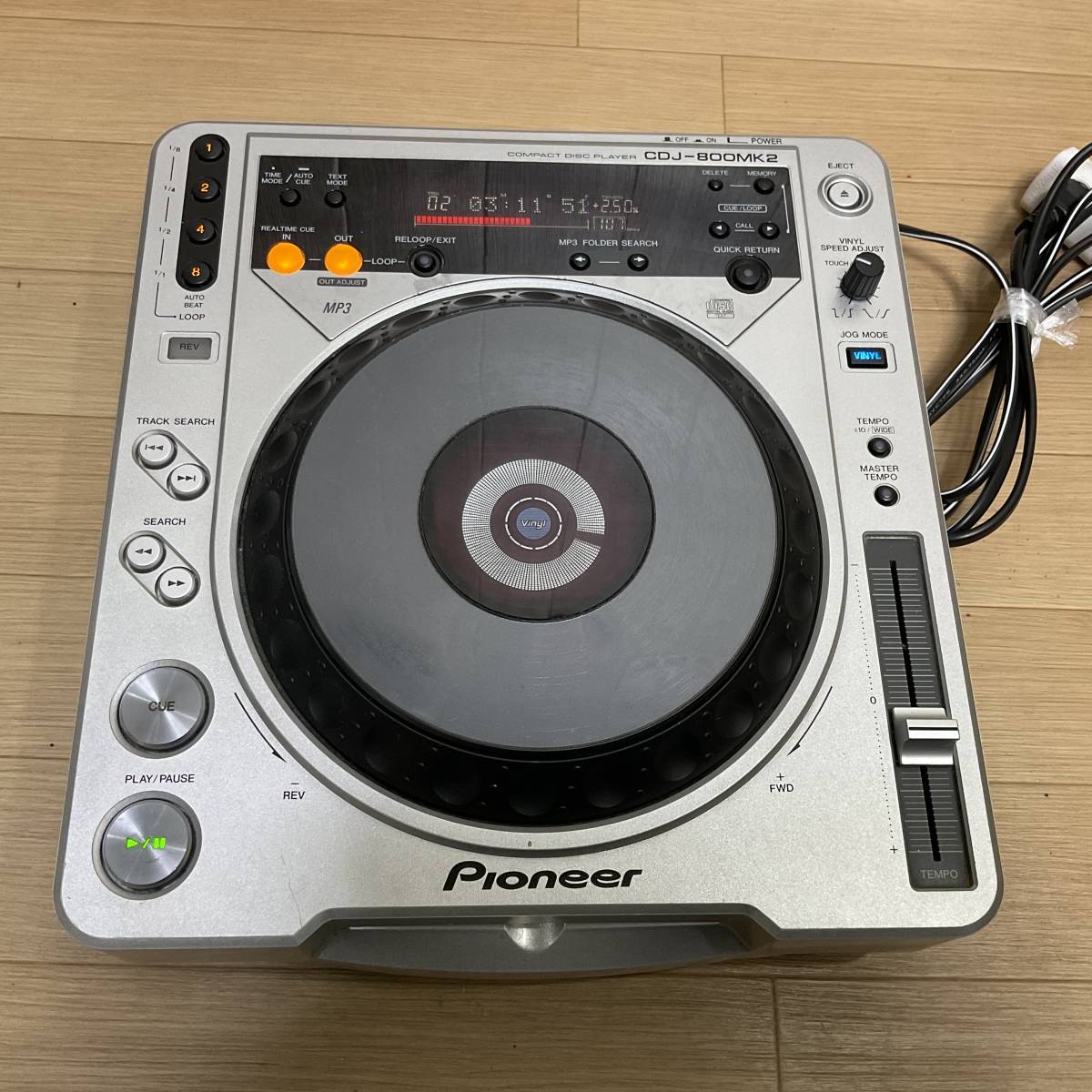 Pioneer CDJ-800mk2 動作確認済み Pioneer CDJ-800MK2 CDJ-800mk2 CD