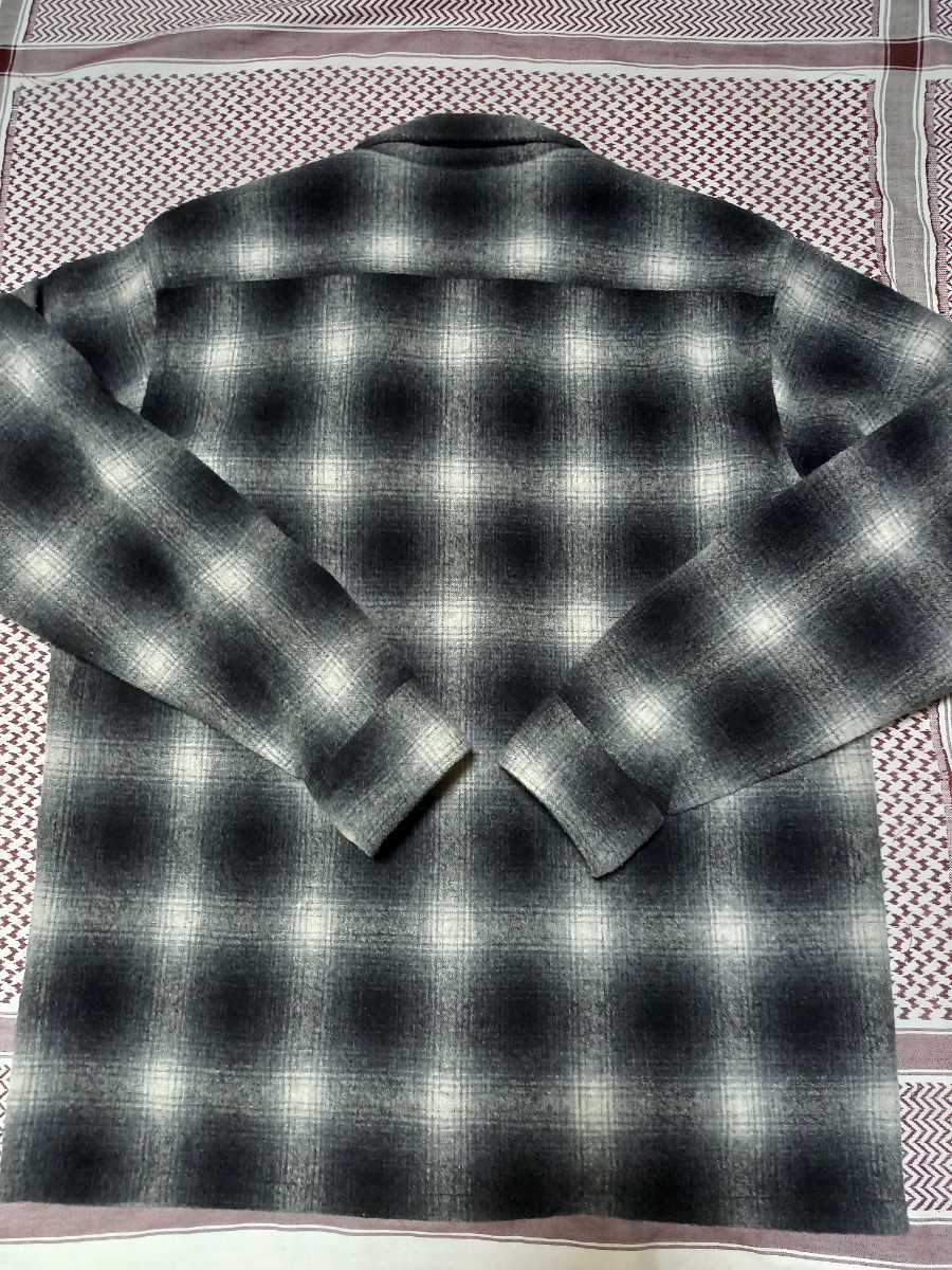 黒L STANDARD CALIFORNIA スタンダードカリフォルニア Ombre Check 