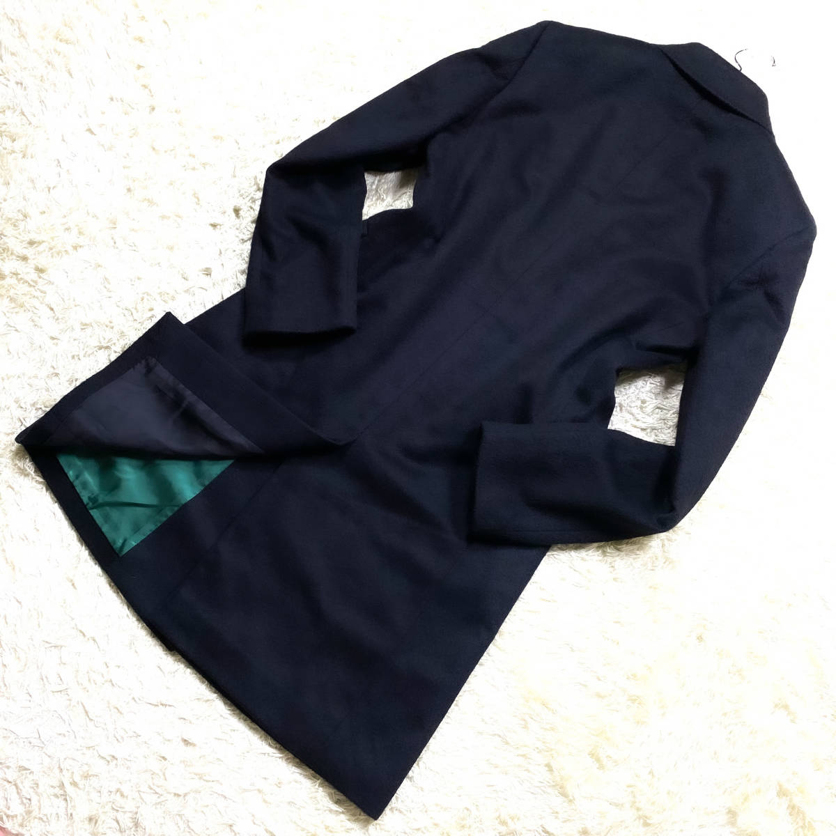 極美品!現行ピュアカシミヤ!Paul Smithメインライン チェスターコート