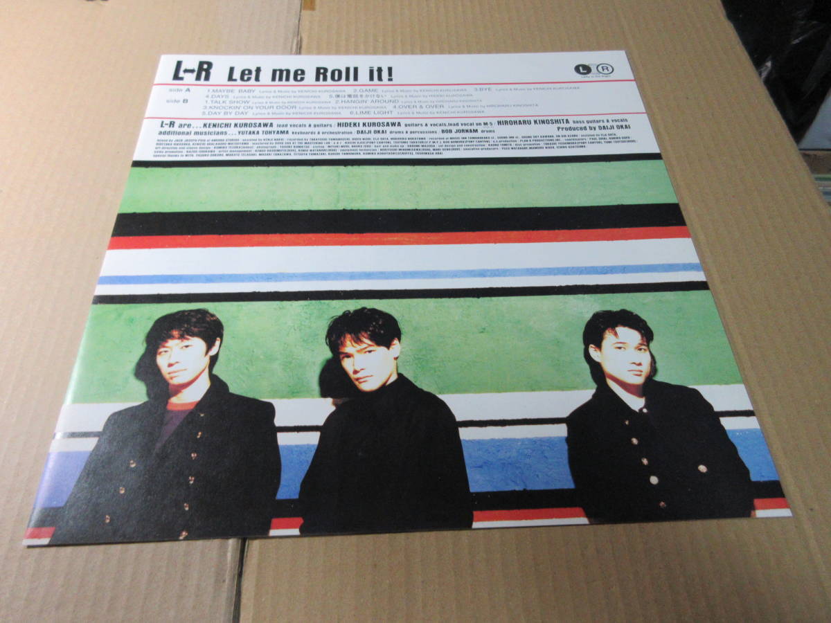 Roll me Let L⇔R L-R エルアール CD 黒沢健一 レコード it！DIGEST it