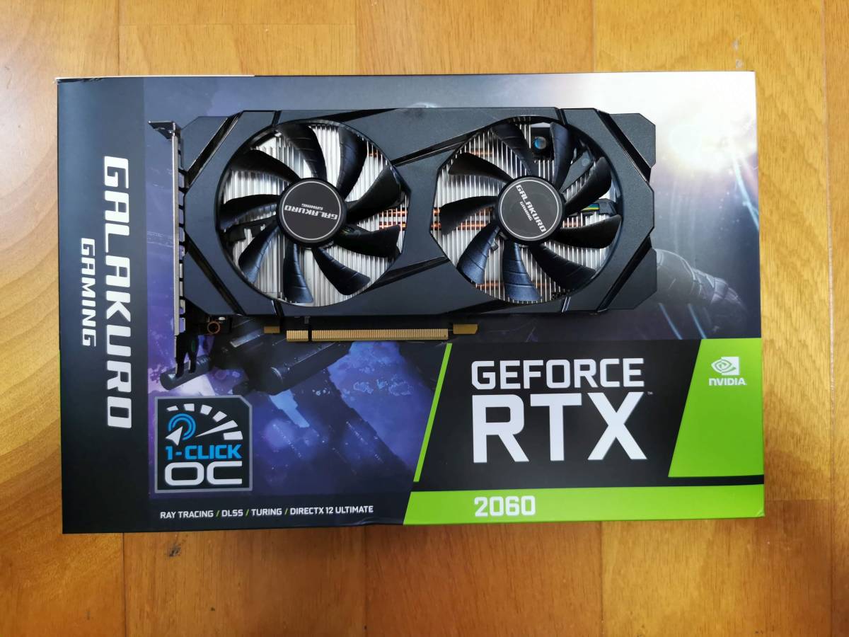 玄人志向 GG-RTX2060-E6GB/DF2 ⑤ GG-RTX2060-E6GB/DF2 | NVIDIA