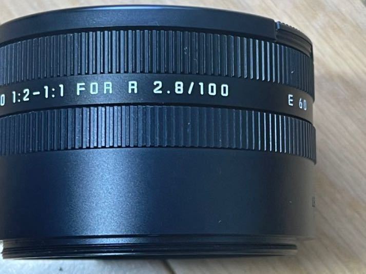ライカ LEICA R ELPRO エルプロLEITZ 1:2-1:1 for R 100mm F2.8専用レンズケース元箱　説明書あり_5