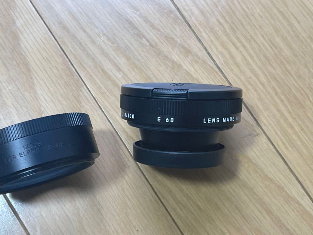 ライカ LEICA R ELPRO エルプロLEITZ 1:2-1:1 for R 100mm F2.8専用レンズケース元箱　説明書あり_6