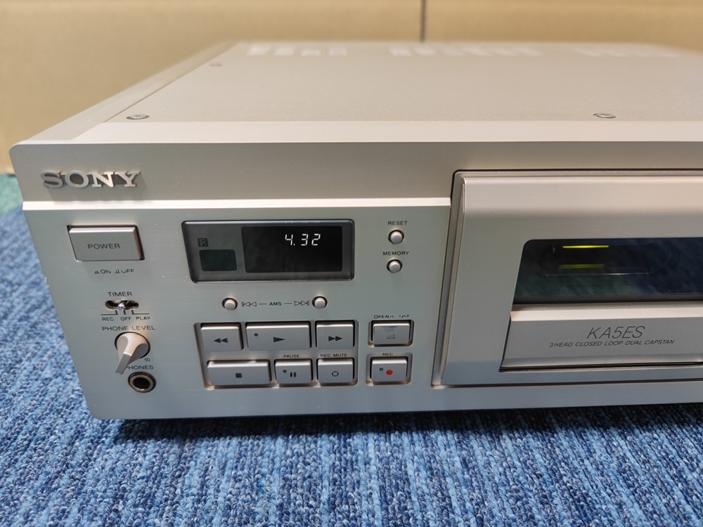 Sony カセットデッキ TC-KA3ES リモコン(RM-J701)付き Sony カセットデッキ TC-KA3ES リモコン(RM-J701)付き - メルカリ