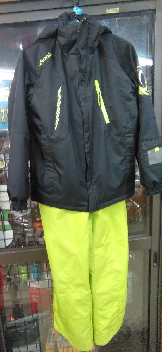 人気SALE，定番人気 3＃ フェニックス 子供スキーウェア上下セット／カラー：ブラック サイズ：１６０ 小樽店 ＃１１９９(160cm～)｜売買されたオークション情報、yahooの商品情報をアーカイブ公開 - オークファ 子ども用