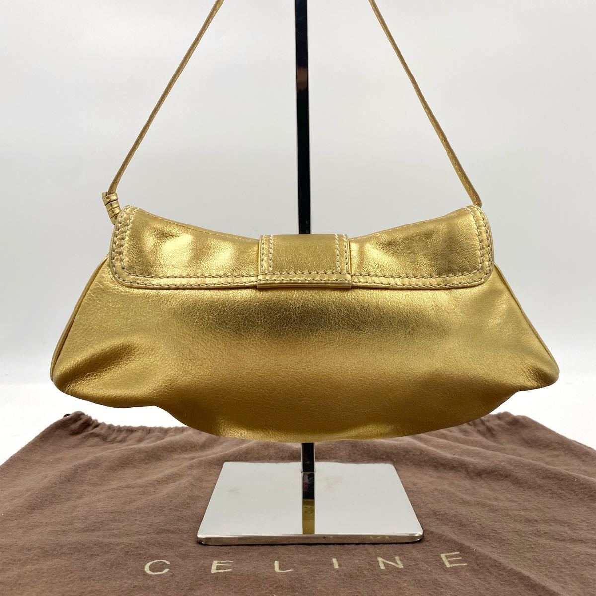 1円 【超希少・最高級】 CELINE セリーヌ アクセサリーポーチ 