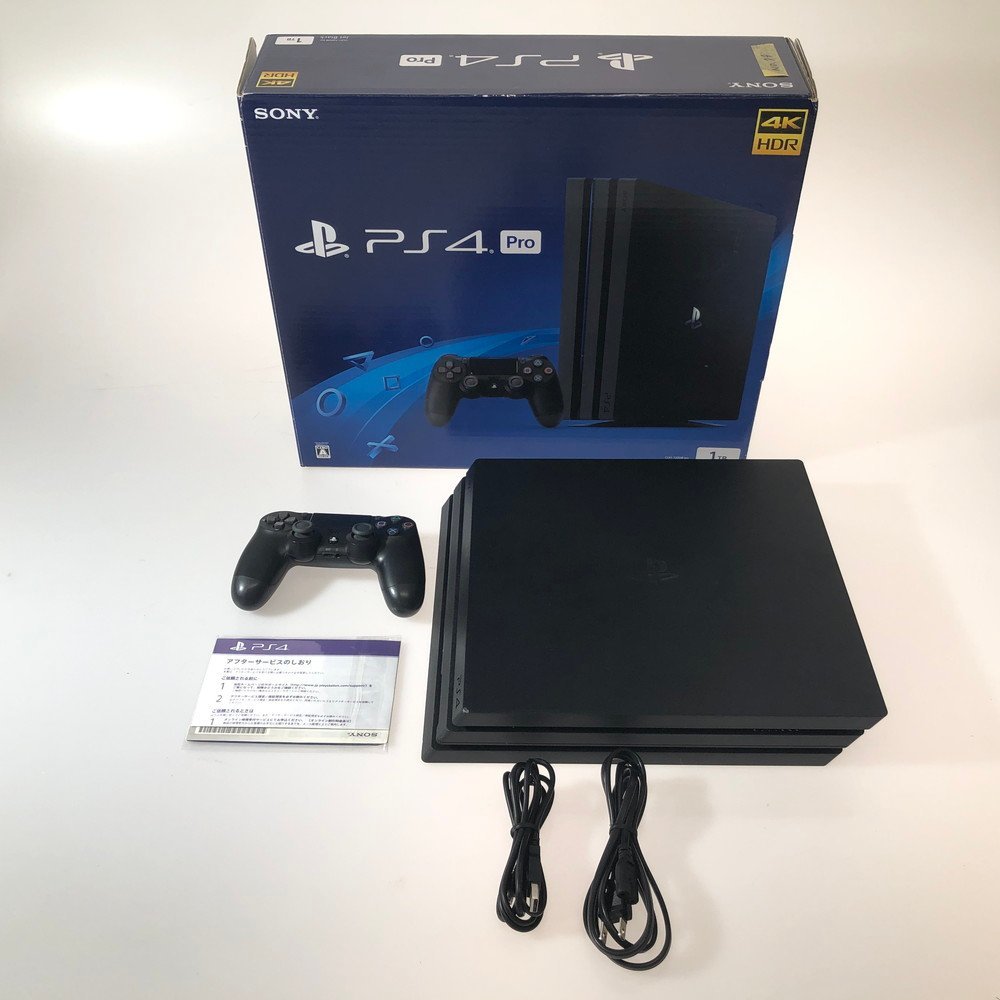 H【中古品】 MFGE ソニー PS4Pro ジェットブラック 1TB CUH-7200 BB01