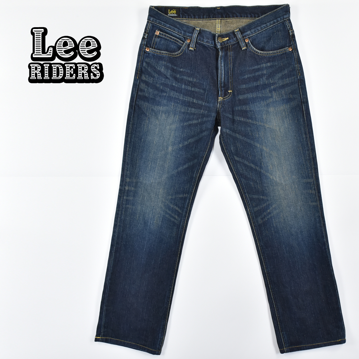 RIDERS Lee 05702 リー メルカリ - 濃紺 ライダース 美品 デニムパンツ 