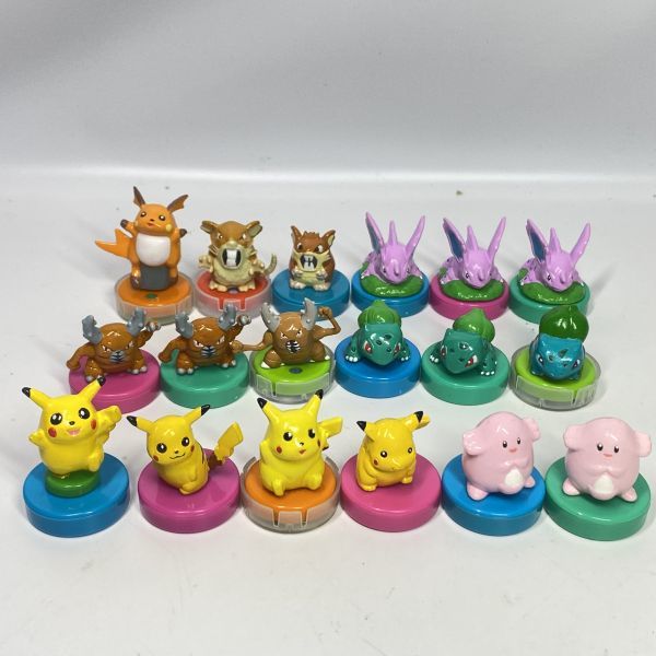 ポケモン スタンプ ハンコ まとめ売り 107個 セット / 初期 pokemon 