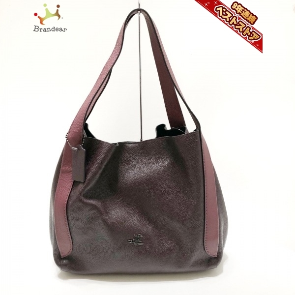 人気SALE，SALE コーチ COACH ショルダーバッグ 76088 ハドリー ホーボー カラーブロック レザー ボルドー バッグ(女性用)｜売買されたオークション情報、yahooの商品情報をアーカイブ公開 - オークファン かばん、バッグ