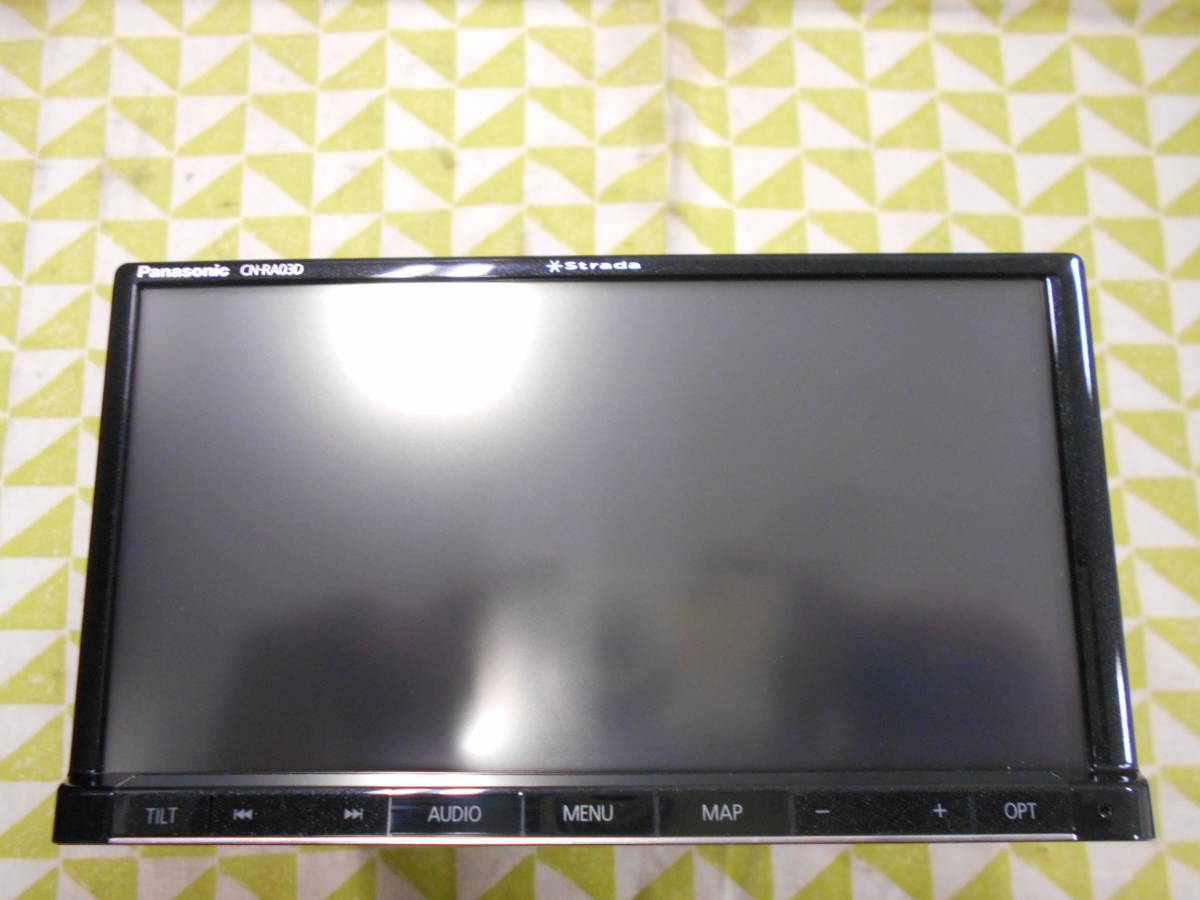 へ-133 1円スタート♪☆パナソニック CN-RA03D☆メモリーナビ フルセグ