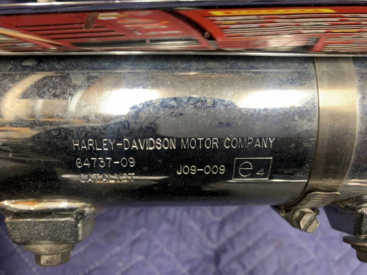 ハーレーXL1200V純正マフラー サイレンサー純正番号64737 