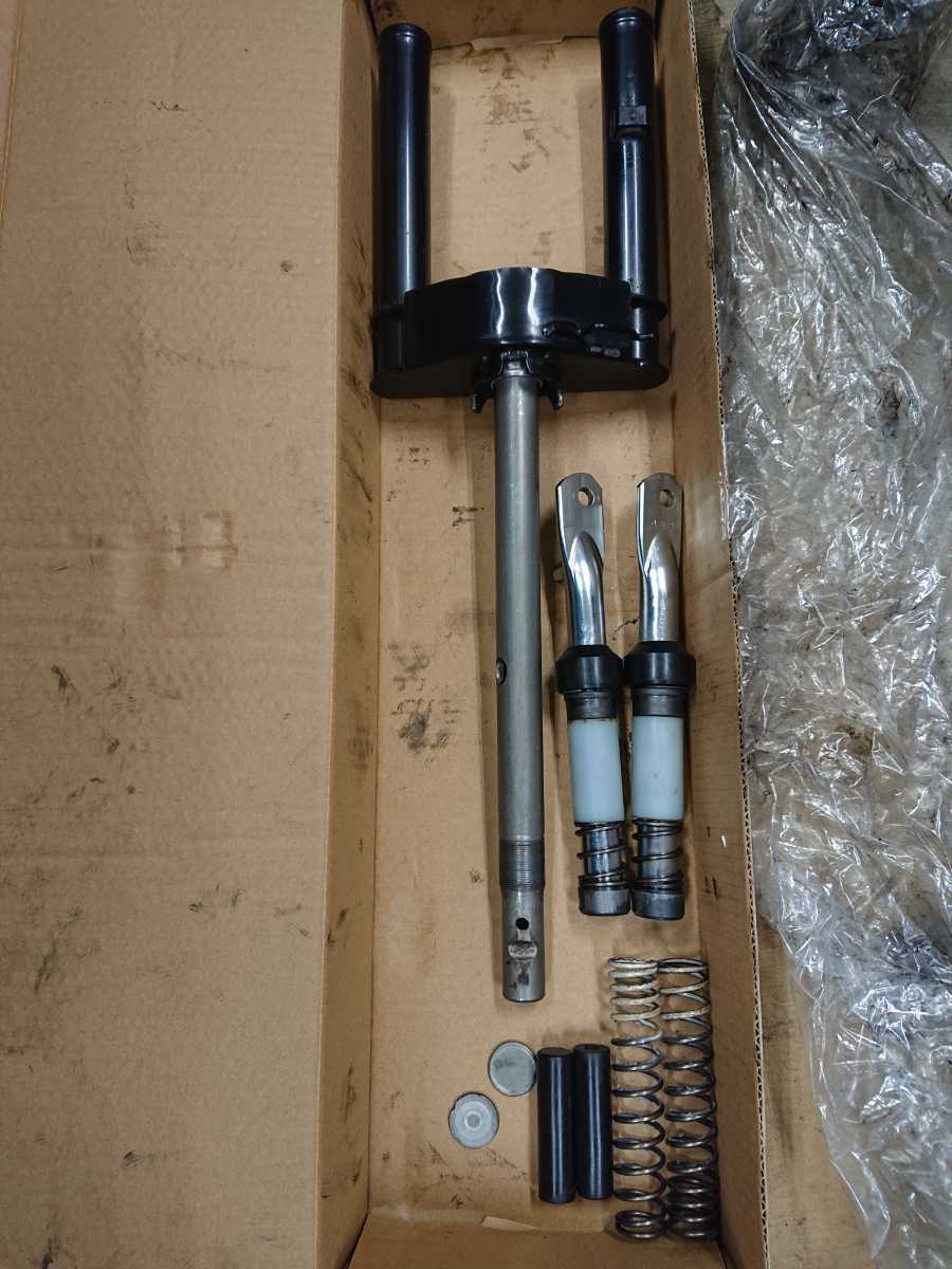 レッツ4 フロント フォーク ステム ASSY スズキ純正 レッツ4バスケット