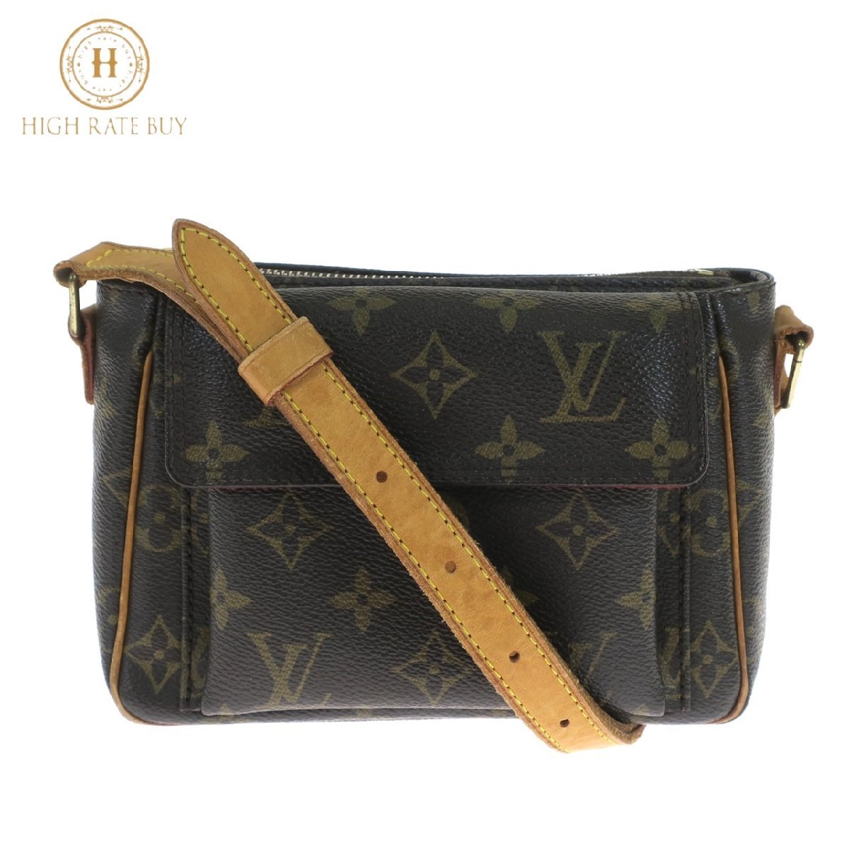 【驚きの破格値，品質保証】 1円スタート LOUIS VUITTON ルイヴィトン モノグラム ヴィバシテPM M51165 CA0035 ショルダーバッグ 斜め掛け ポシェット レディース(ショルダーバッグ)｜売買されたオークション情報、yahooの商品情 かばん、バッグ