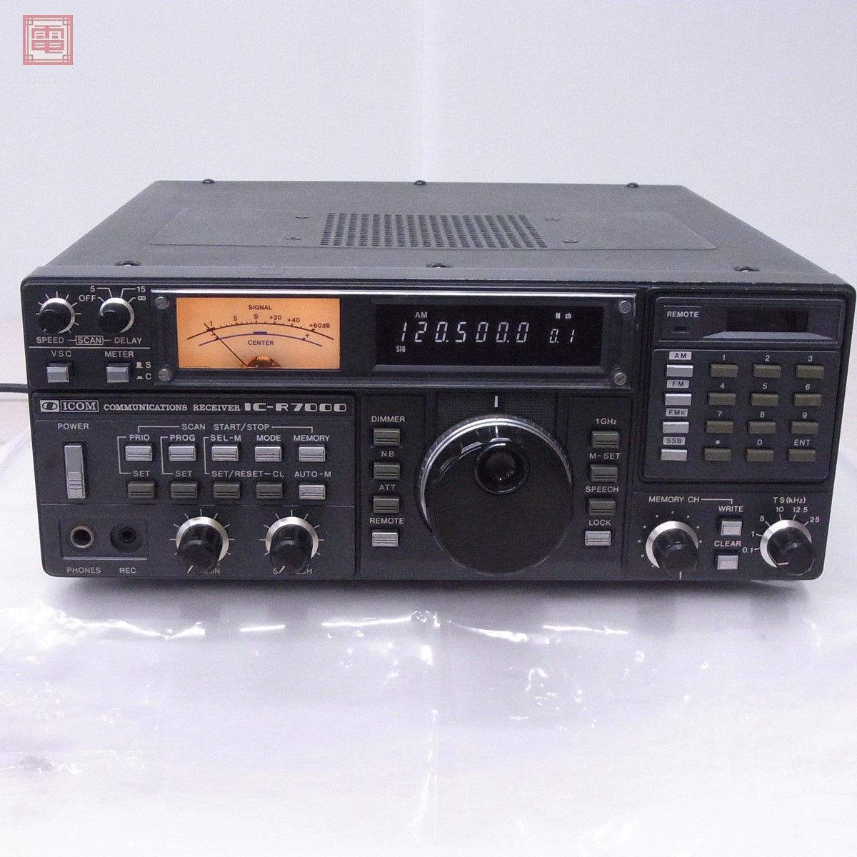 ICOM アイコム IC-R7000 前期型 25MHz〜1300MHz 広帯域受信機【20 IC