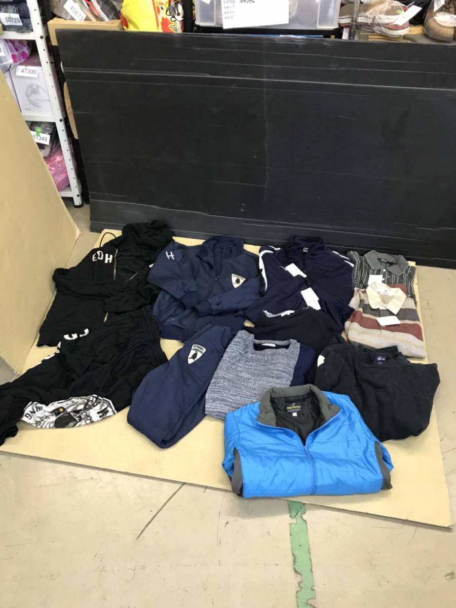 送料無料T51899 メンズ 衣料 セットアップ・ジャージ ポロシャツなどまとめ サイズM 〜3XL