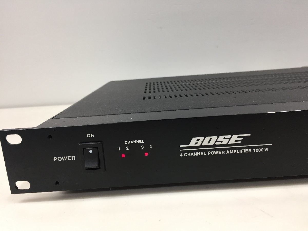 4ch音出し確認済み】BOSE ボーズ 1200VI プロフェッショナルパワー