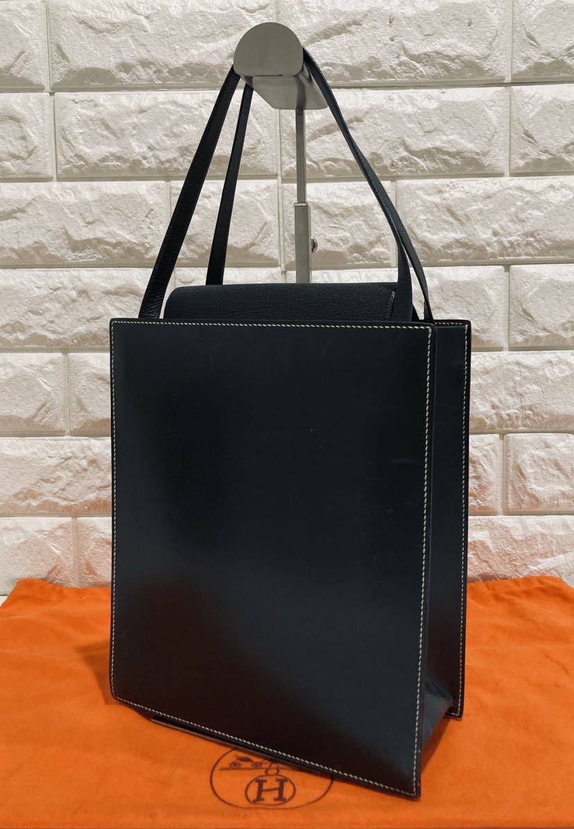 HERMES オオサカ 長財布 ボックスカーフ フレミング MC2 エルメス