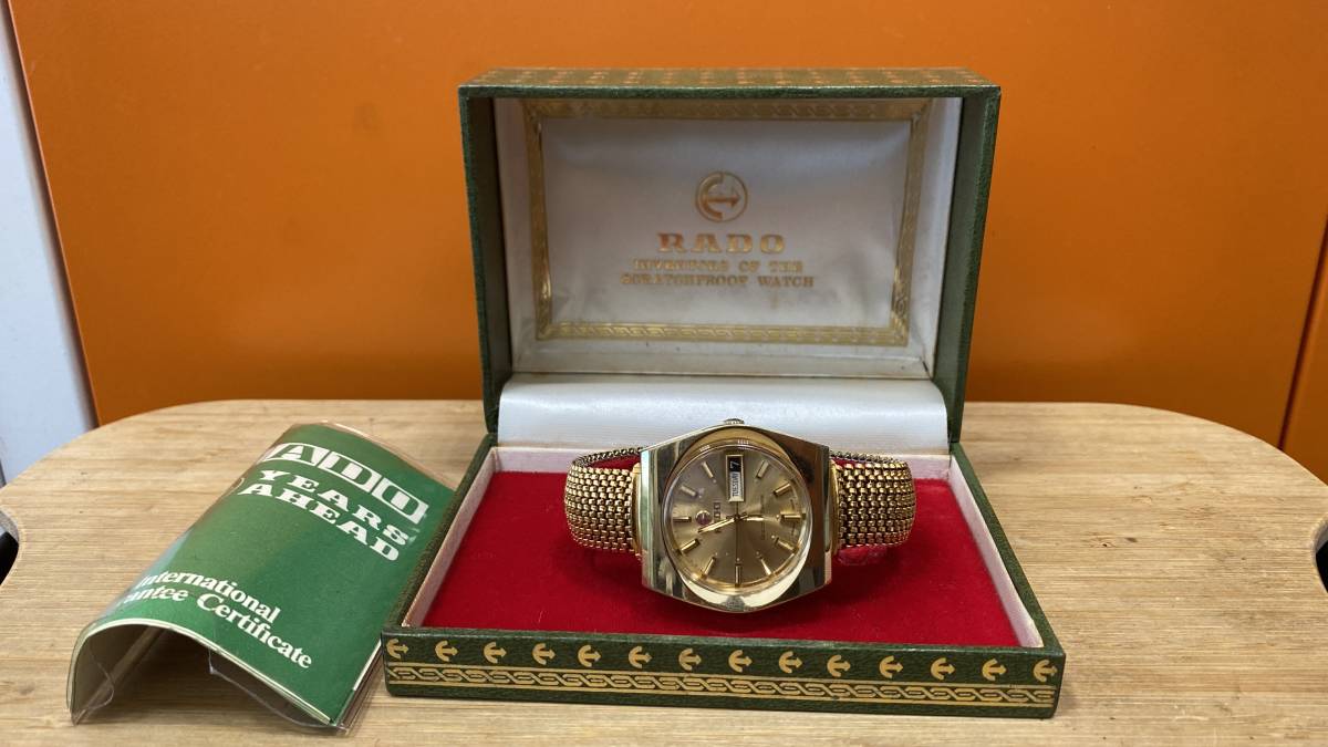 稼働してます】RADO ラドー GOLDEN SABRE 625.3082.2 自動巻 腕時計 