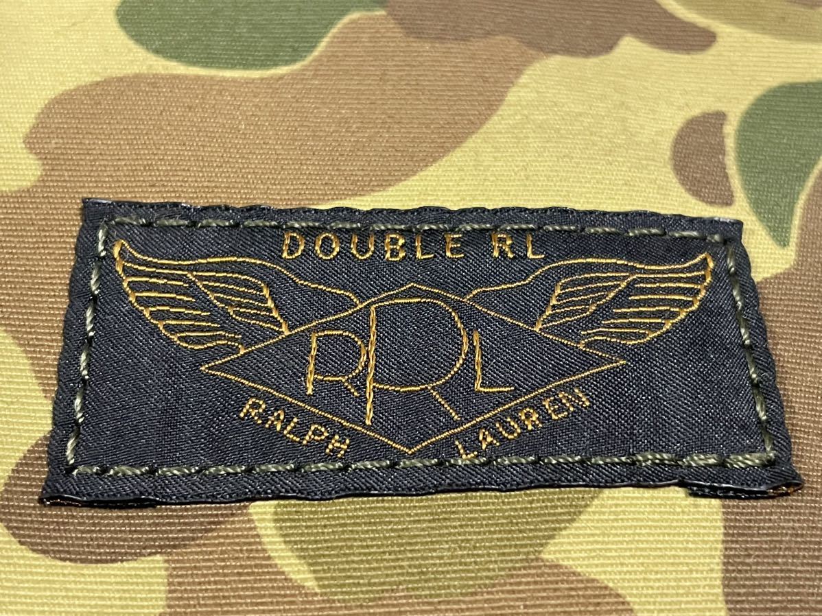RRL ウォレット カモ DOUBLE RL ジップ 財布 22SS 公式通販 ダブル