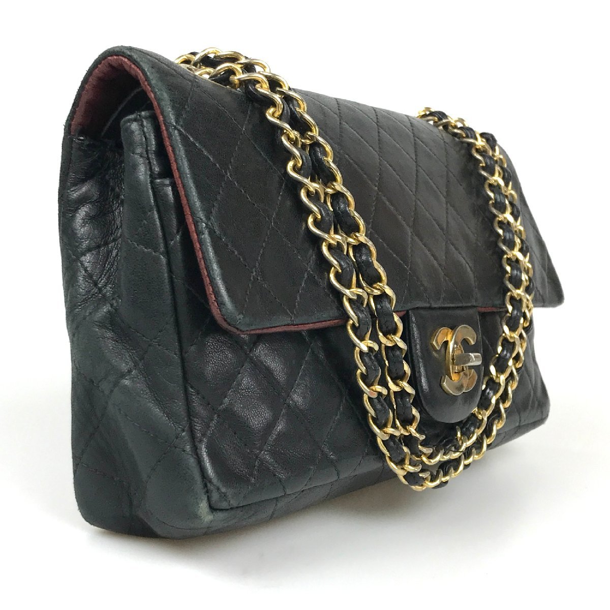 1円～】シャネル CHANEL バッグ ハンドバッグ 逆ココマーク マトラッセ 