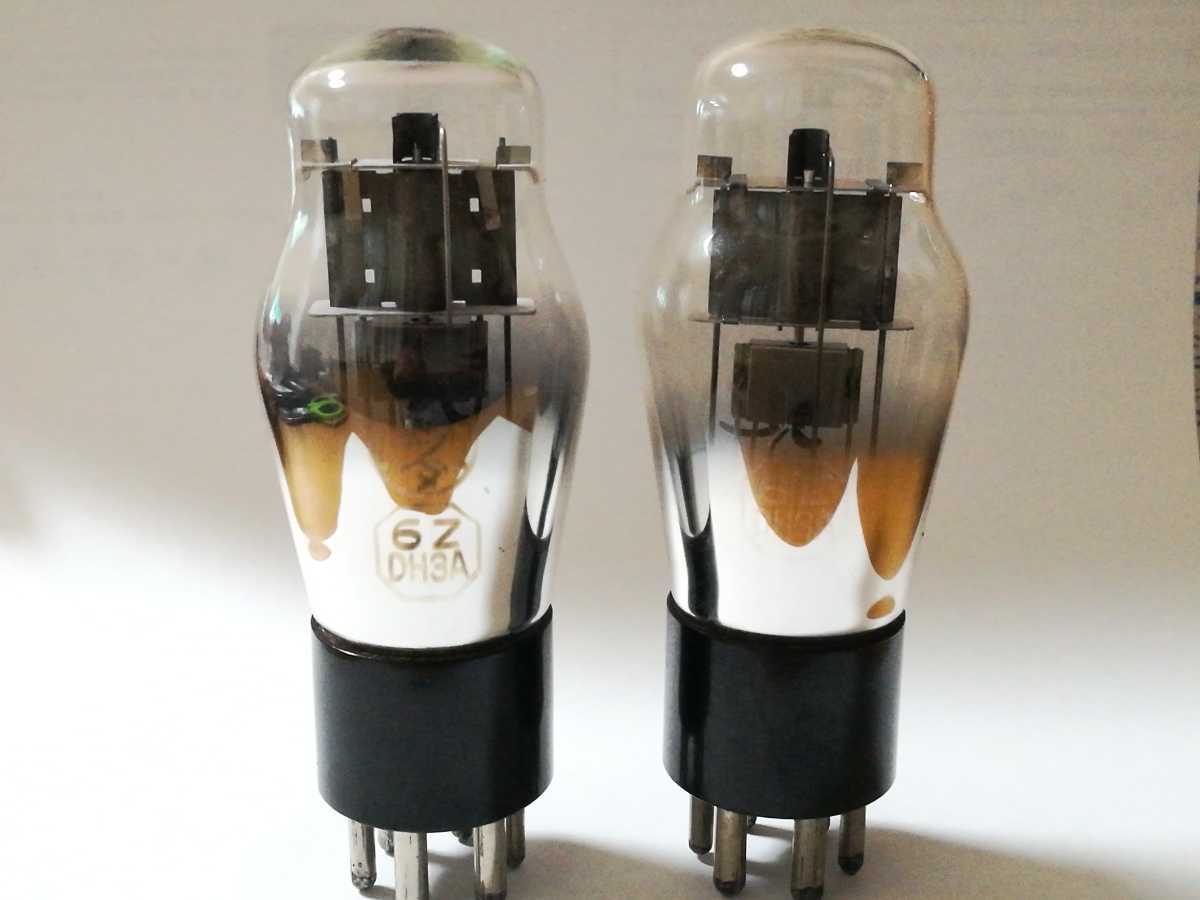 13479　マツダ　6Z-DH3A　ブラックプレート　2本　TV-7D/Uにて試験済み　TOSHIBA　真空管