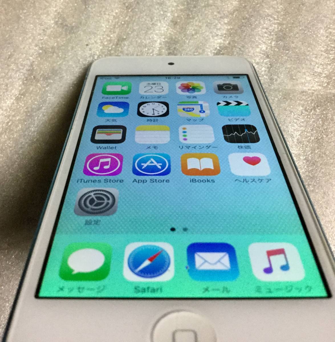 美品 ipod touch 第5世代 32GB ブルー(iPod touch)｜売買された