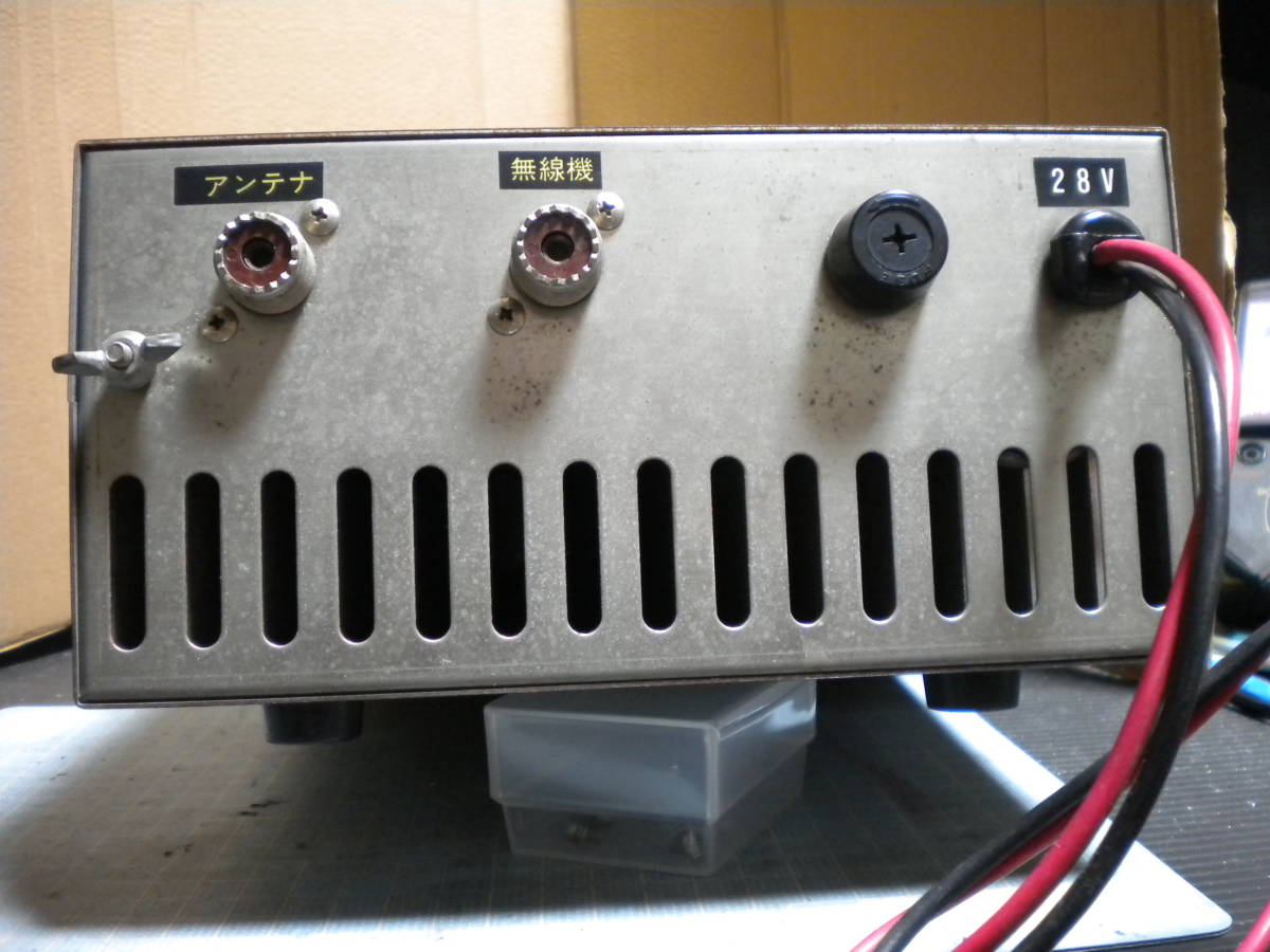 HFリニアアンプ power jack PJ-900H 部品取りジャンク品 CB帯と28.305