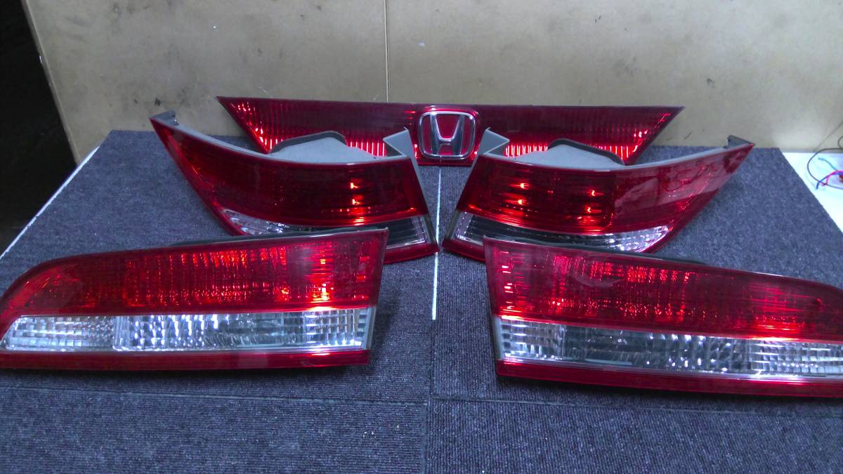 エリシオン　RR1　RR2　RR3　純正テールランプ５点セット　後期　２０－２