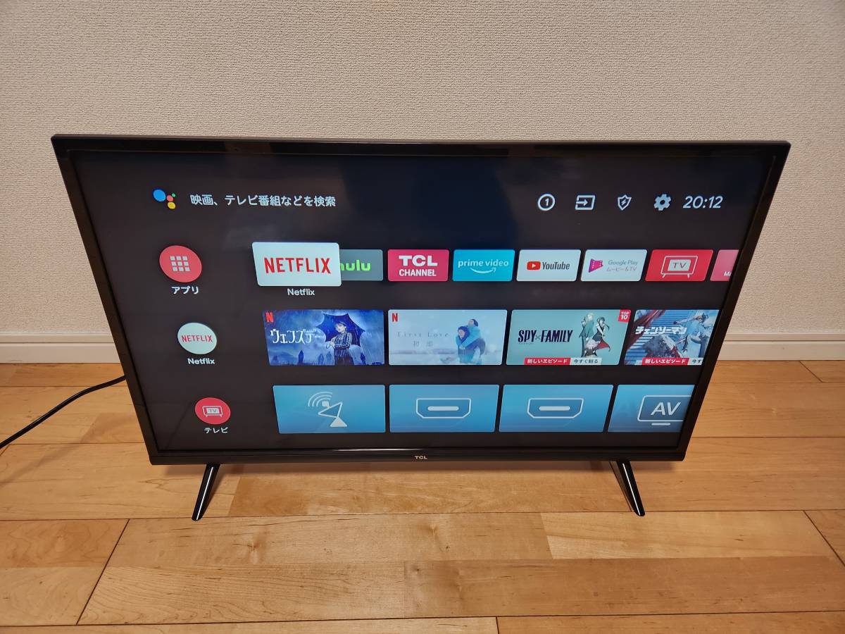 TCL 液晶テレビ 本体 リモコン付き 32S5200A 液晶テレビ 32S5200A [32V