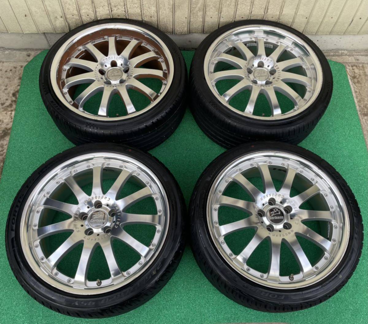 Carlsson CR 1/11 RS　20インチ タイヤホイール 4本セット 希少 Carlsson カールソン CR1/11 RS 20インチタイヤ・ホイール4本 8.5