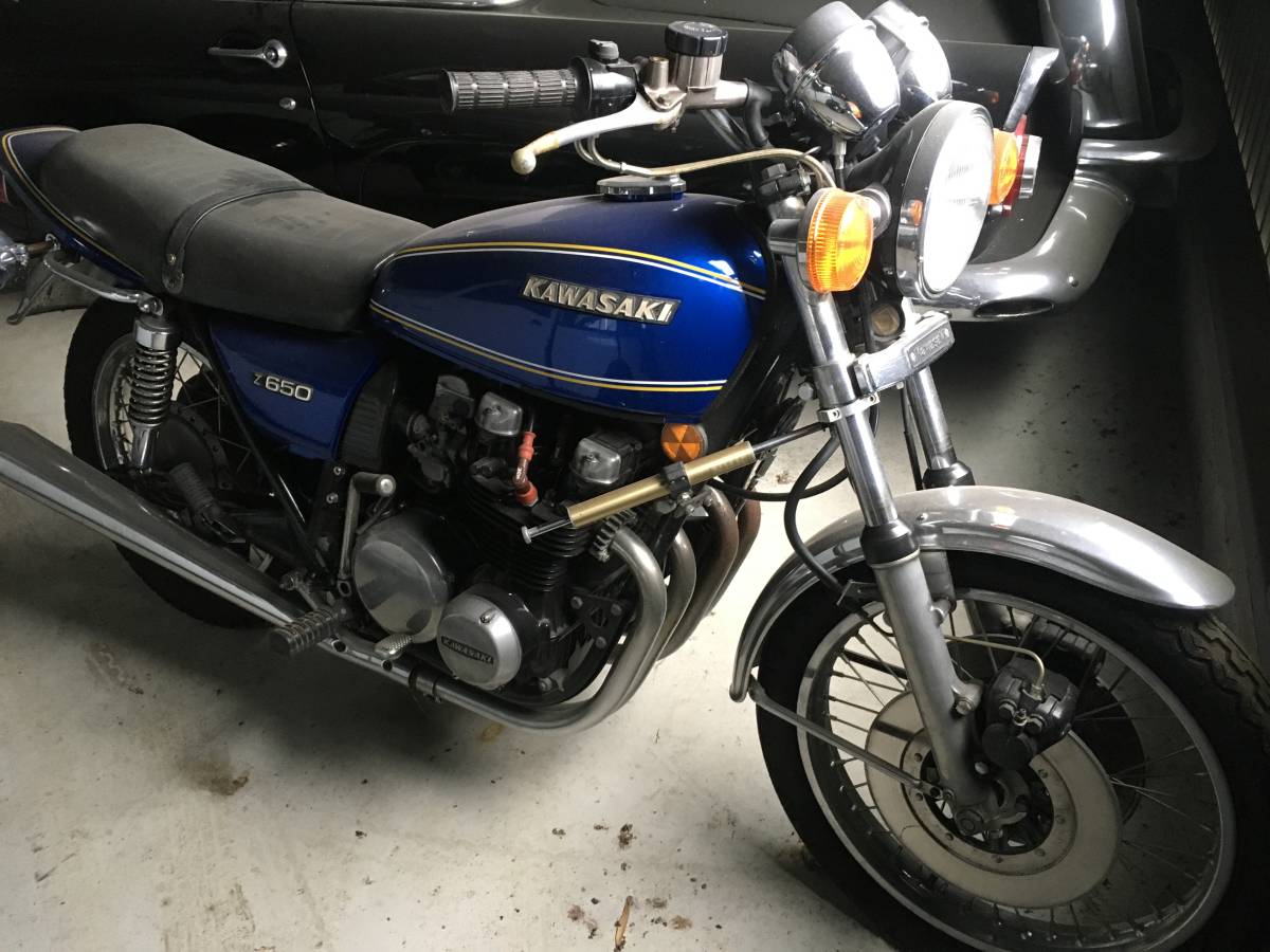 送料 昭和51年式 カワサキ KZ650B ザッパー 国内 初期型 車体番号8千番台 低