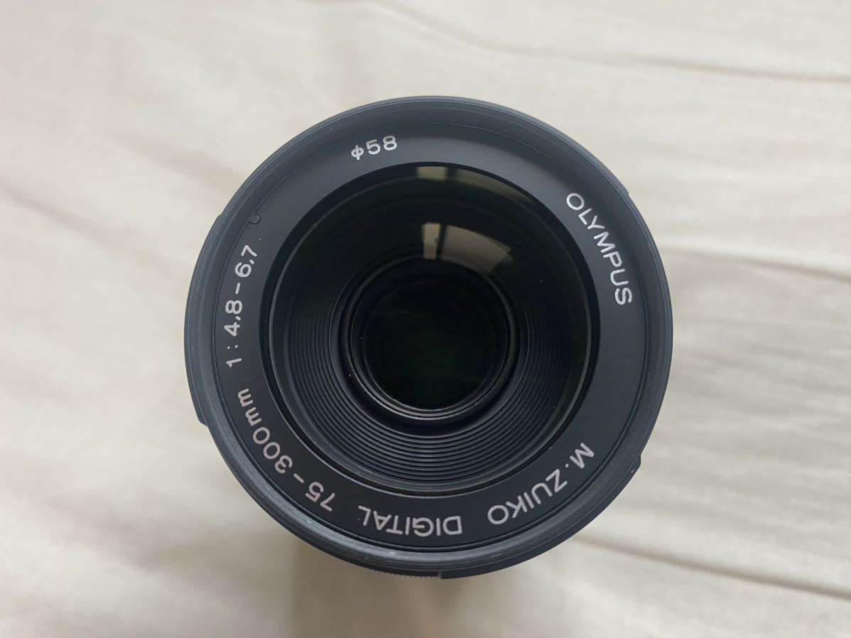 Olympus M-ZUIKO DIGITAL 75-300mm 1:4.8-6.7 中古完動美品 75-300mm