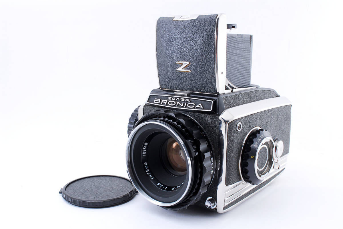 ZENZA BRONICA ゼンザブロニカ MODEL C + NIKKOR-P 75mm F2.8 中判