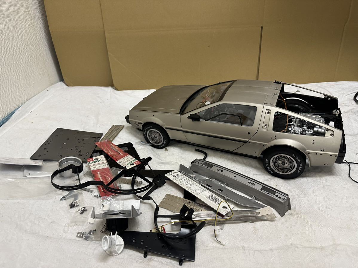 絶版品 デアゴスティーニ 1/8 バック・トゥ・ザ・フューチャー