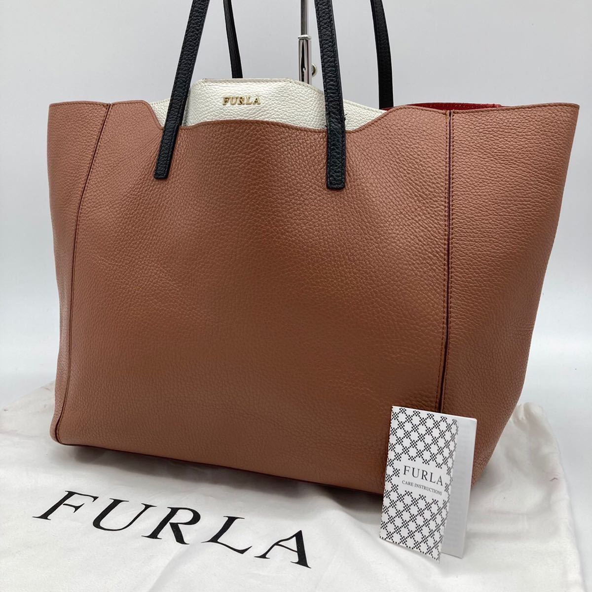 人気セール，HOT 1円 FURLA フルラ ビジネスバッグ ブリーフケース 