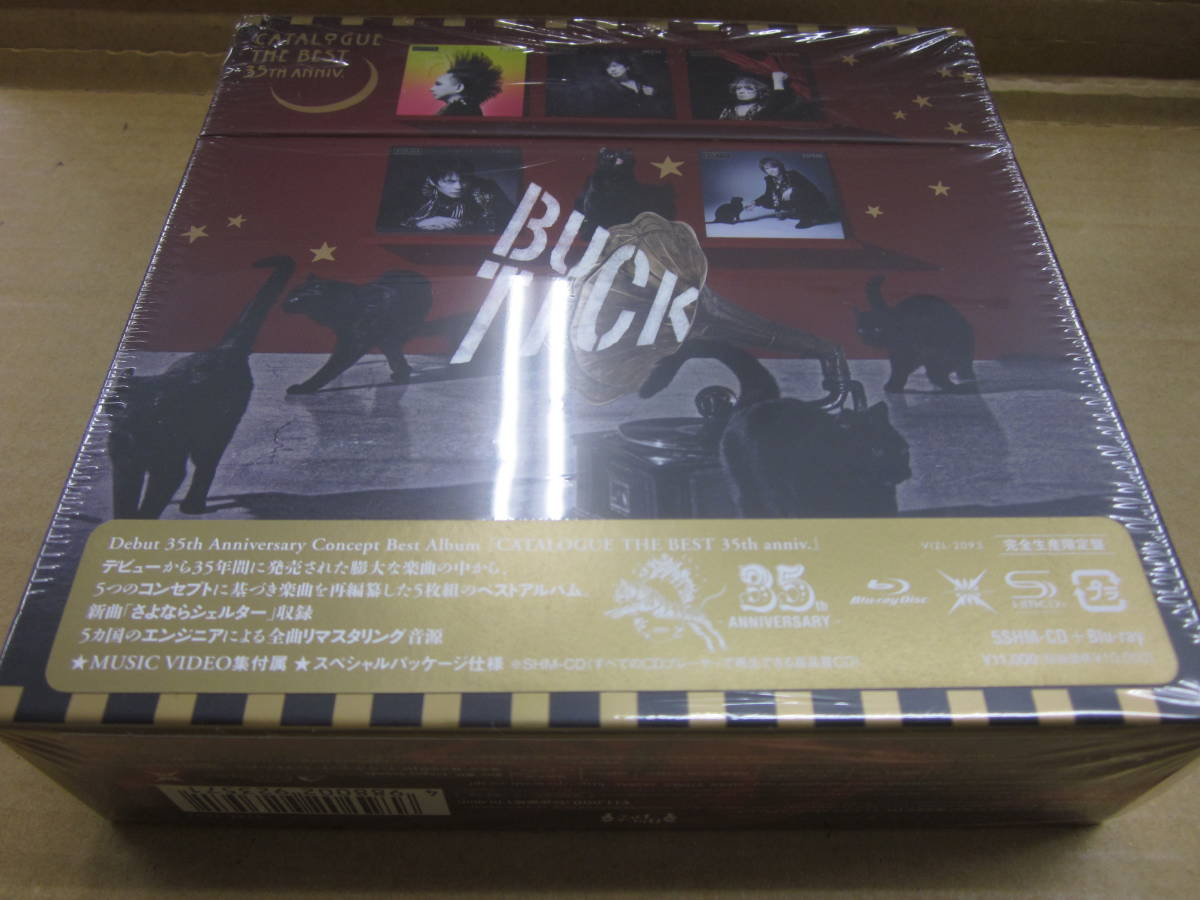 新作登場，お得 5SHM-CD+Blu-Ray / 国内盤 限定盤 VIZL-2093/ BUCK-TICK バクチク/ CATALOGUE THE BEST 35TH ANNIV.(BUCK-TICK)｜売買されたオークション情報、yahooの商品情報をアーカイブ公開 - オークファン は行