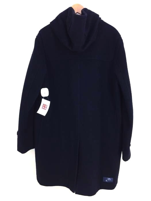 人気SALE，豊富な uniform experiment(ユニフォームエクスペリメント) 裏地ストライプ ダッフルコート メン 中古 古着 0849
