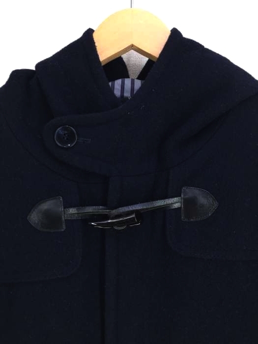 人気SALE，豊富な uniform experiment(ユニフォームエクスペリメント) 裏地ストライプ ダッフルコート メン 中古 古着 0849