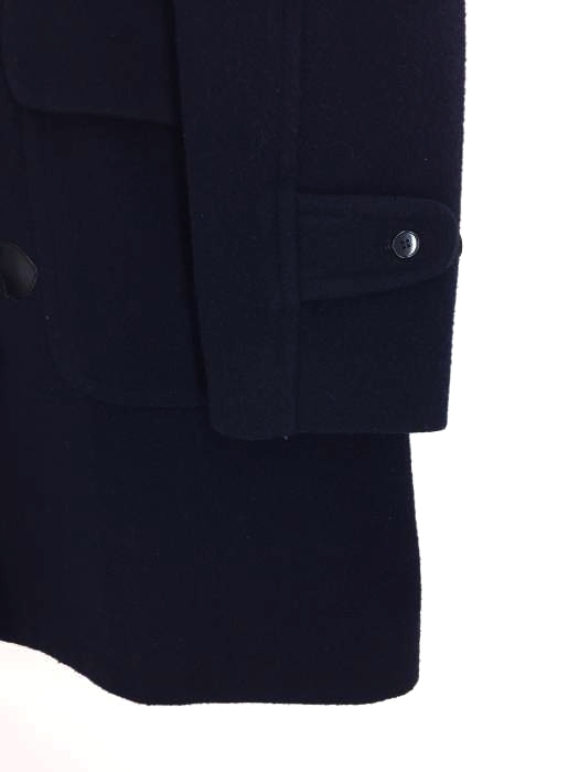 人気SALE，豊富な uniform experiment(ユニフォームエクスペリメント) 裏地ストライプ ダッフルコート メン 中古 古着 0849