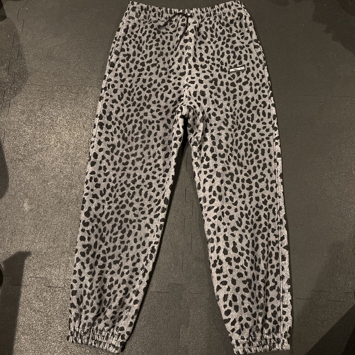 WACKO MARIA (ワコマリア) LEOPARD FLEECE SWEAT PANTS